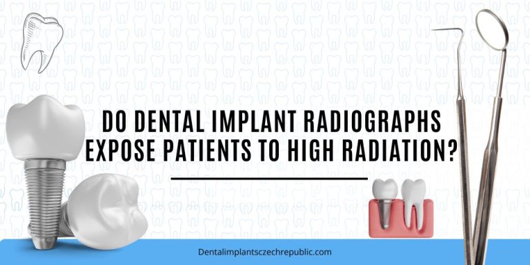 Do dental implant radiographs expose patients to high radiation