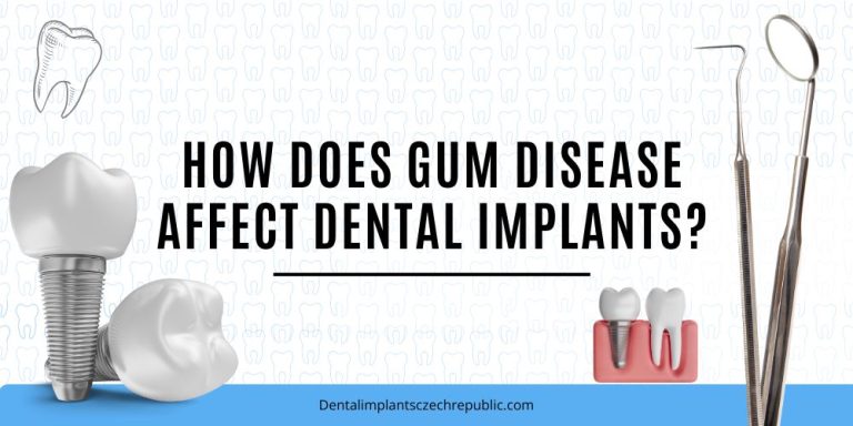 How does gum disease affect dental implants