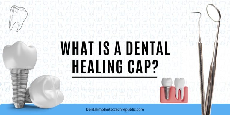 What is a dental healing cap