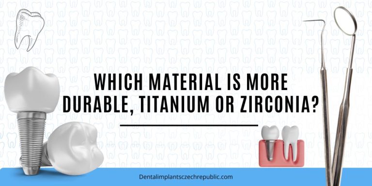 Which material is more durable, titanium or zirconia